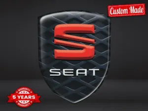 Seat Pegatinas Traseras Autos Edición Moderna Estilizada